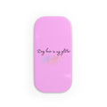 Phone Grip — “Dog Hair Is My Glitter” Pink Click-On Phone Stand & Grip