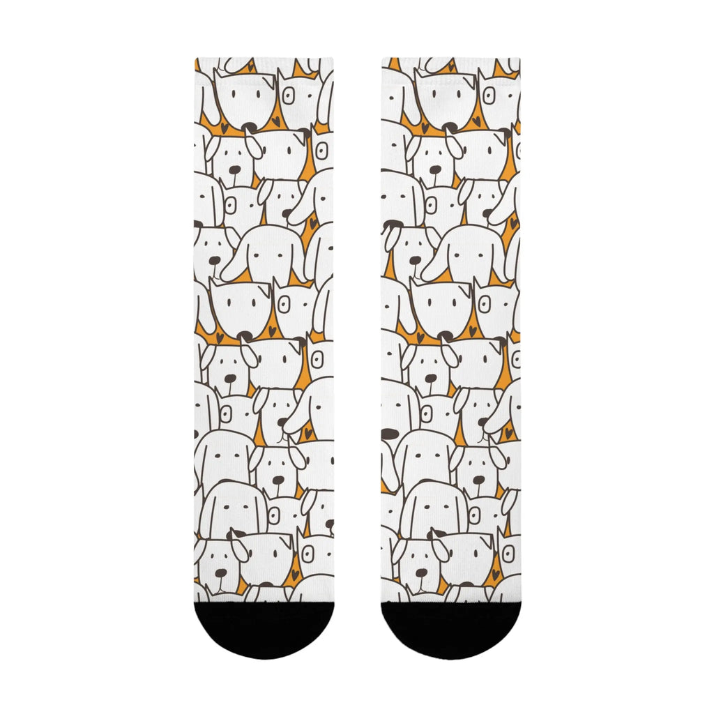 Dog Lover Socks — Cute Dog Pattern
