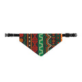 Tribal Geo Clip-On Pet Bandana — Bold African-Inspired Pattern for Dogs