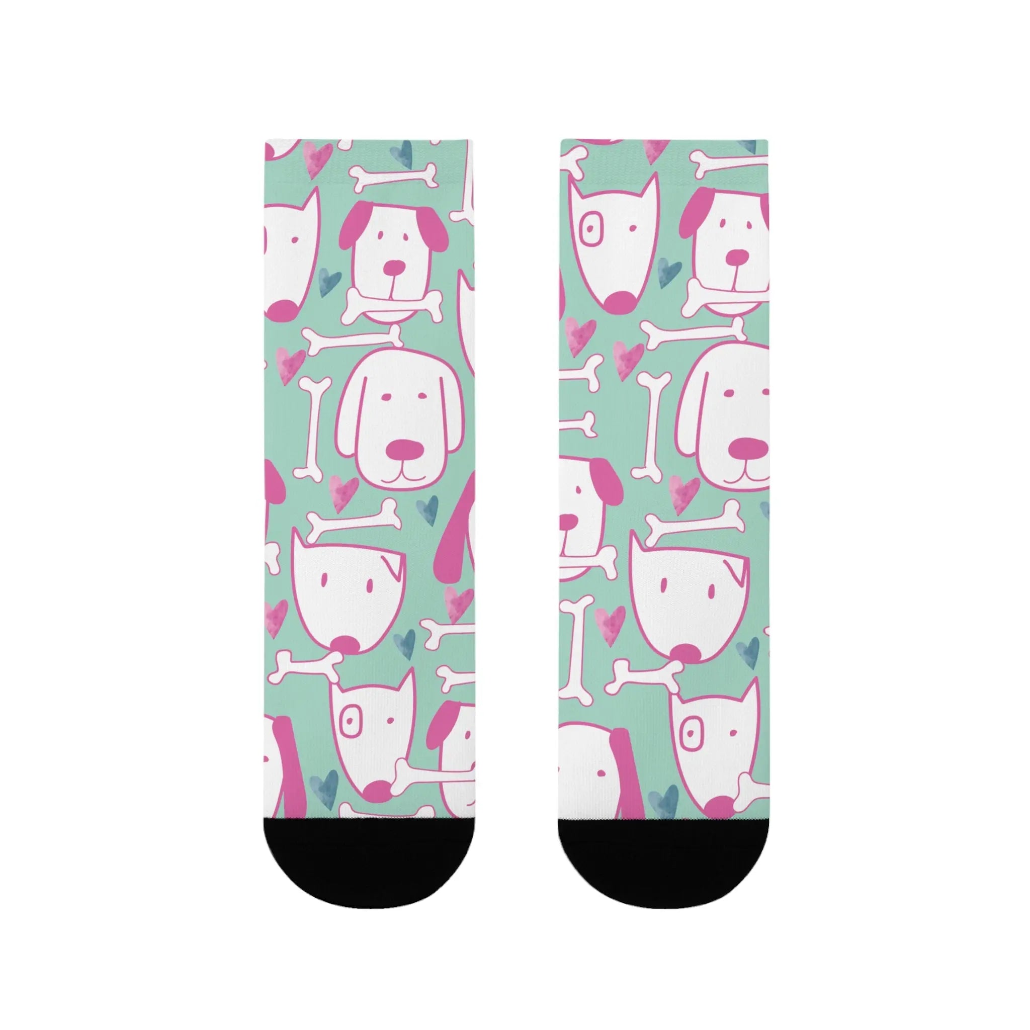 Cute Dog  Socks — Colorful Dog Design (Every Purchase Helps Rescue Dogs)