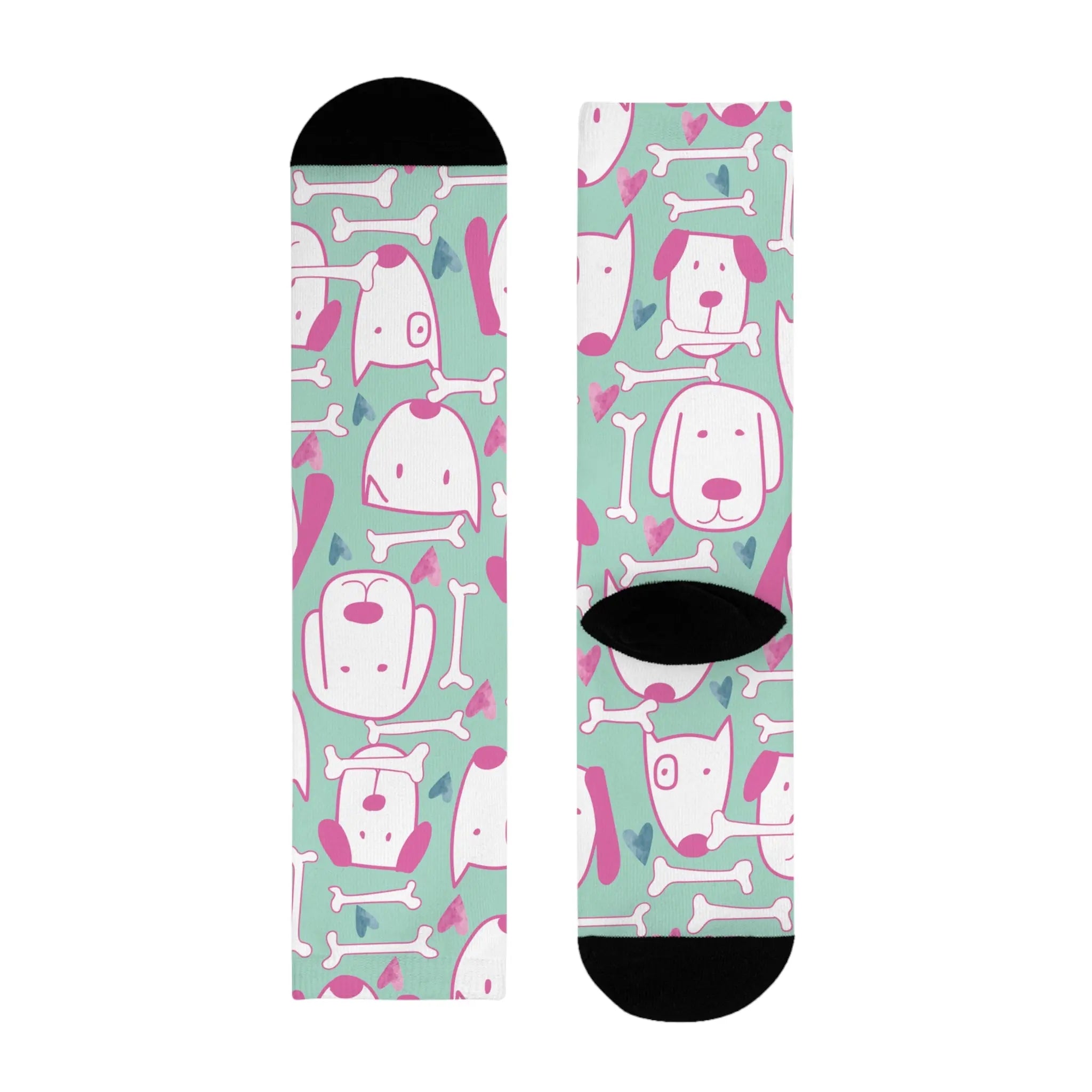 Cute Dog  Socks — Colorful Dog Design (Every Purchase Helps Rescue Dogs)