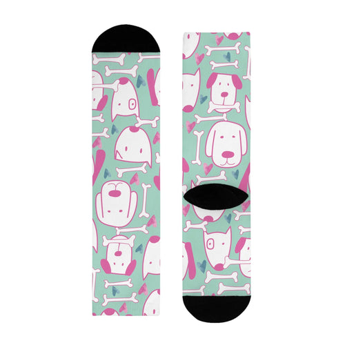 Cute Dog  Socks — Colorful Dog Design (Every Purchase Helps Rescue Dogs)
