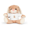 Rescue Dogs Support Plush Toy — Bear/Rabbit/Elephant/Sheep with 'This Hug Helps Rescue Dogs' T‑Shirt
