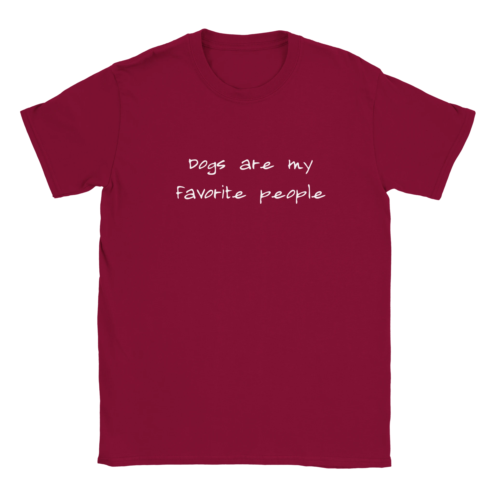 Dogs Are My Favorite People T-Shirt | Beloveddogshop