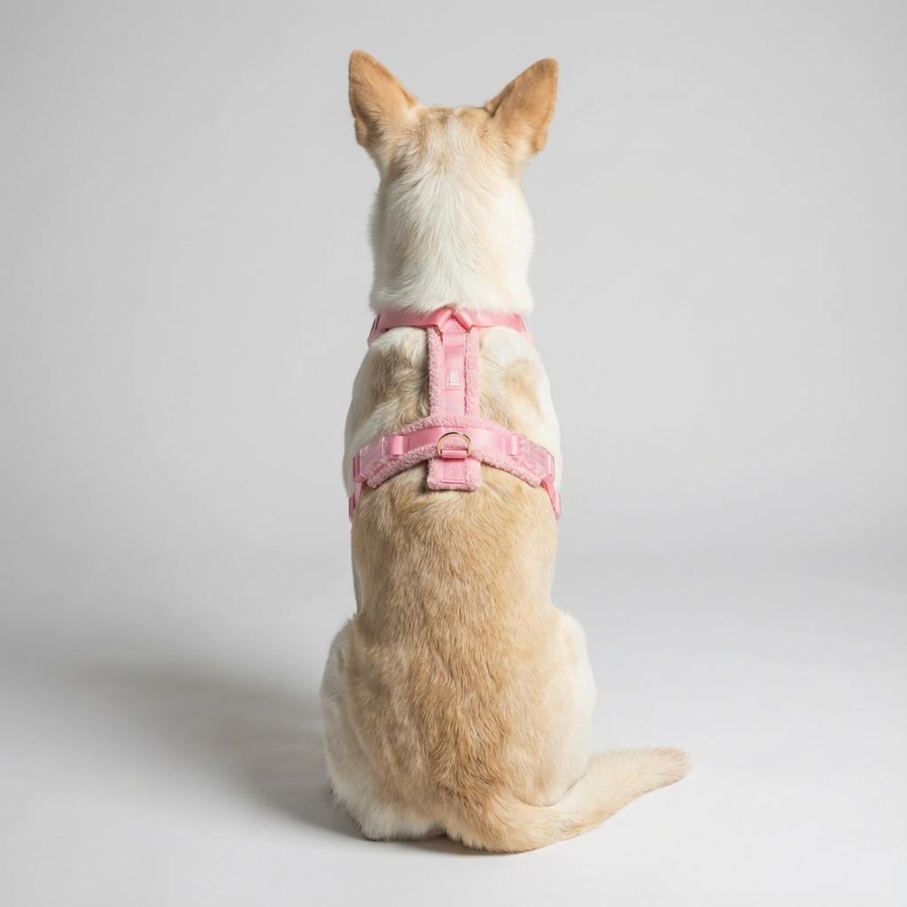Teddy Harness Set - Pink