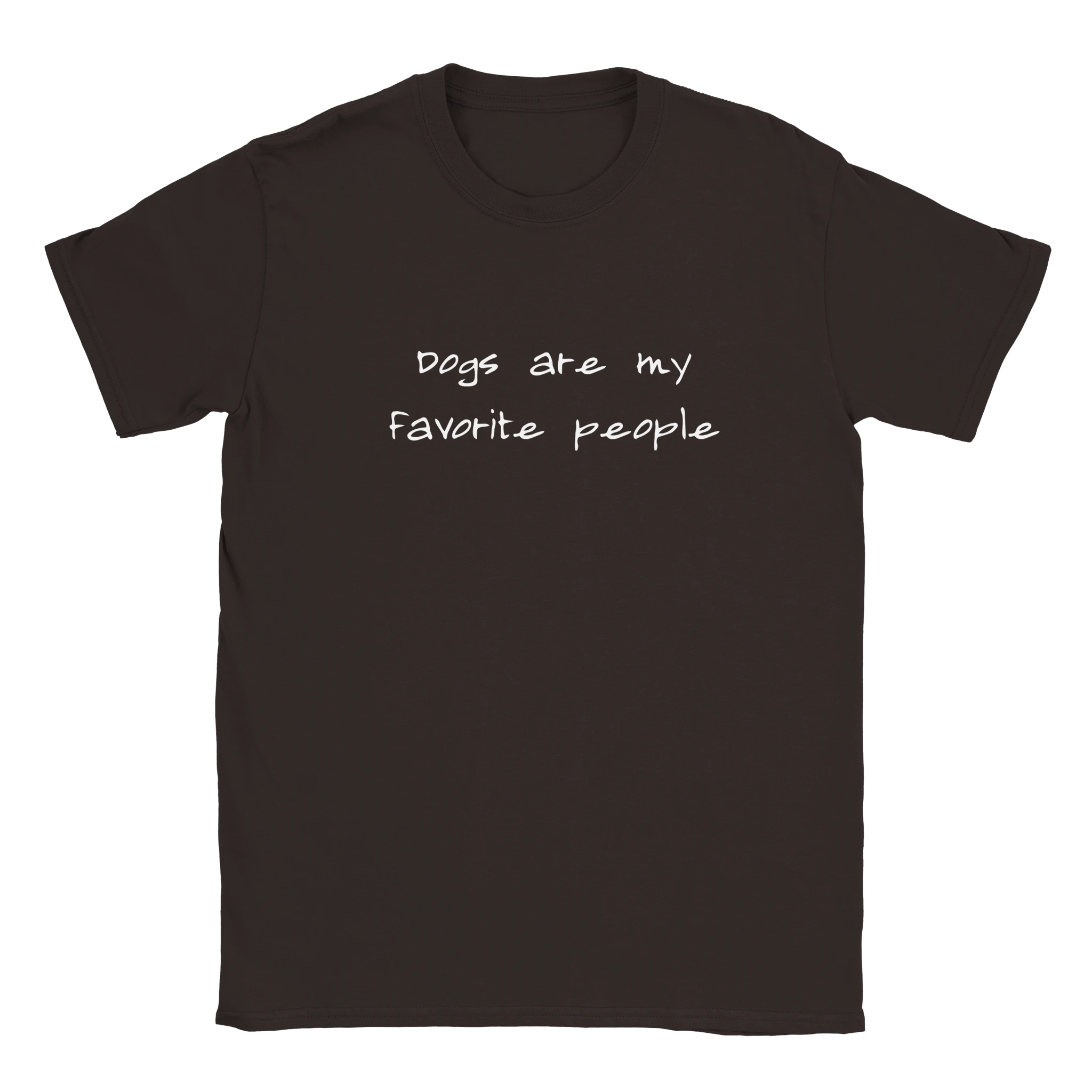 Dogs Are My Favorite People T-Shirt | Beloveddogshop