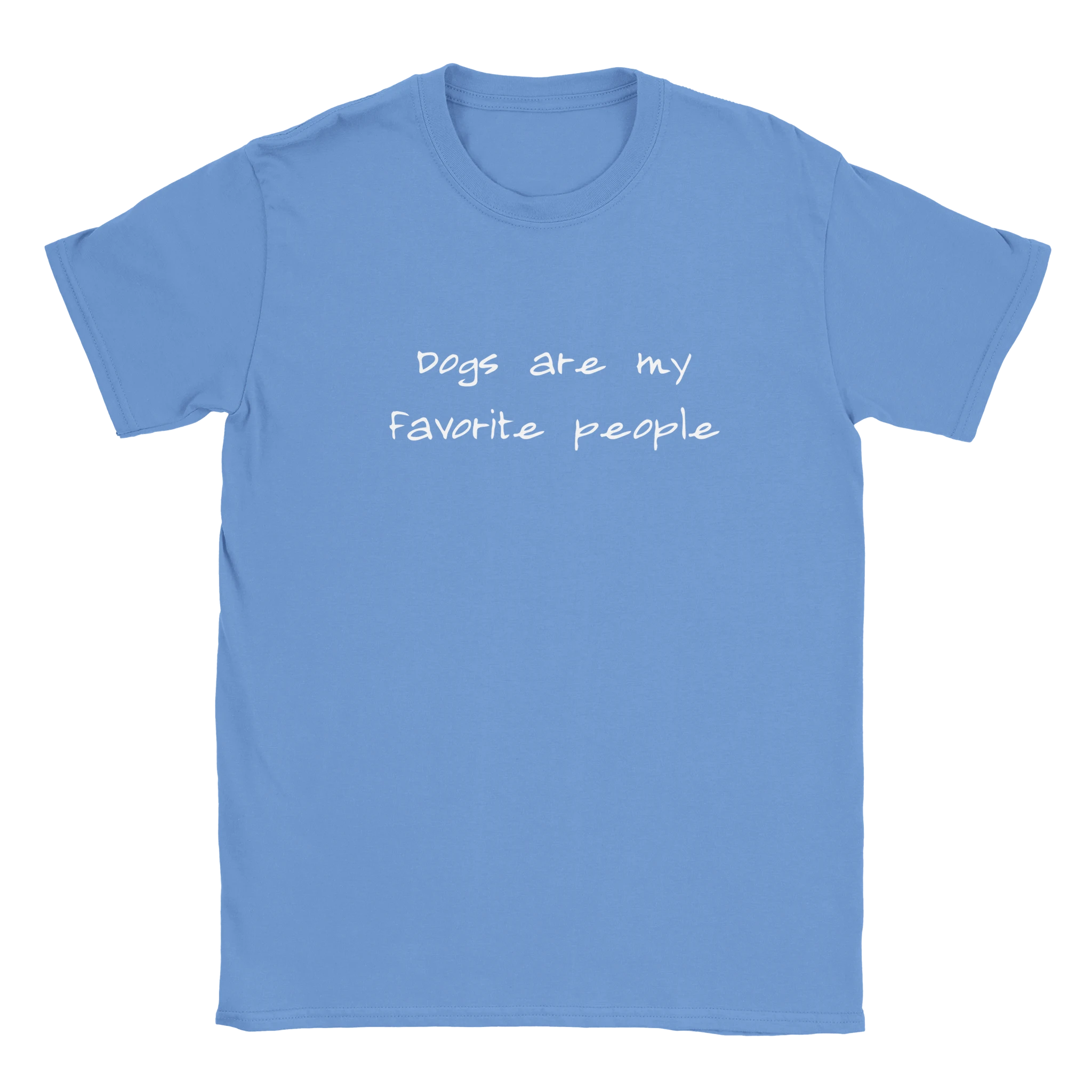 Dogs Are My Favorite People T-Shirt | Beloveddogshop