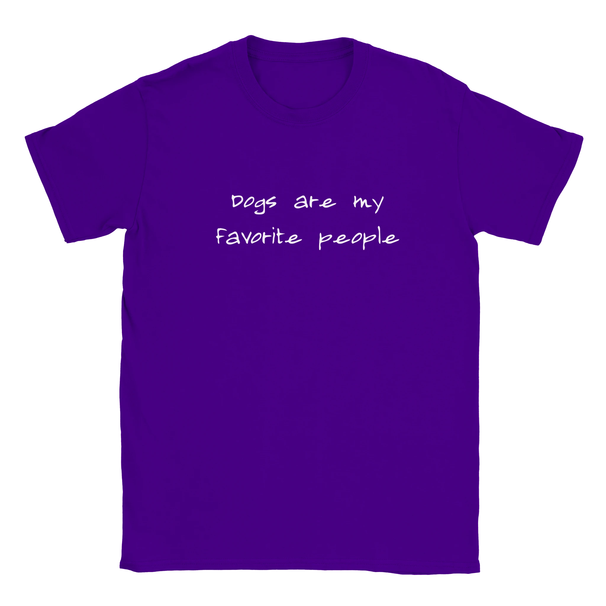 Dogs Are My Favorite People T-Shirt | Beloveddogshop