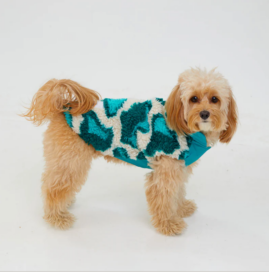 Turquoise Fleece Jacket