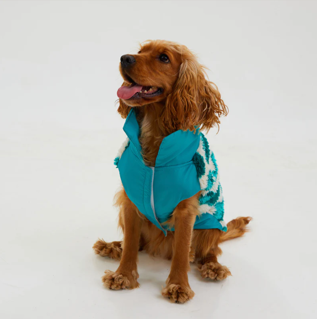 Turquoise Fleece Jacket