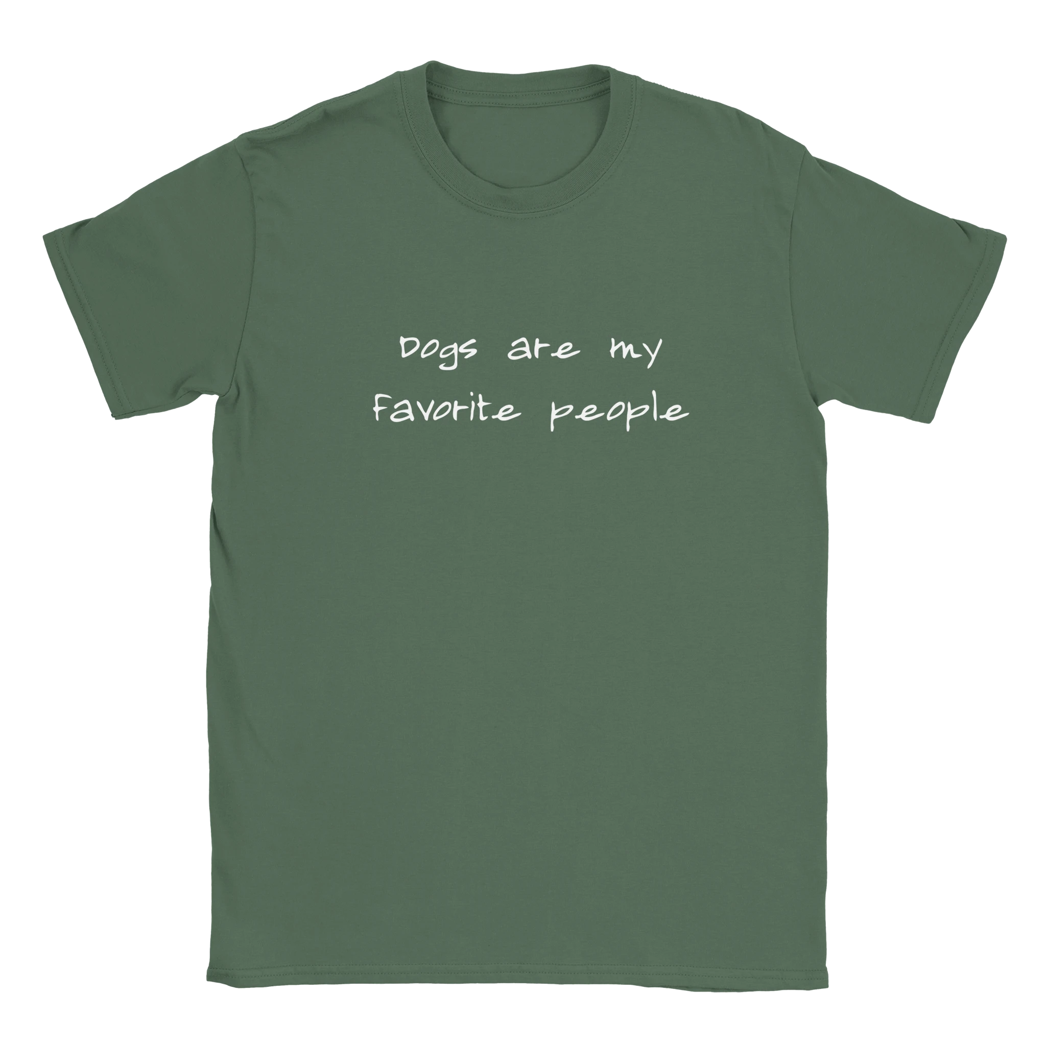 Dogs Are My Favorite People T-Shirt | Beloveddogshop