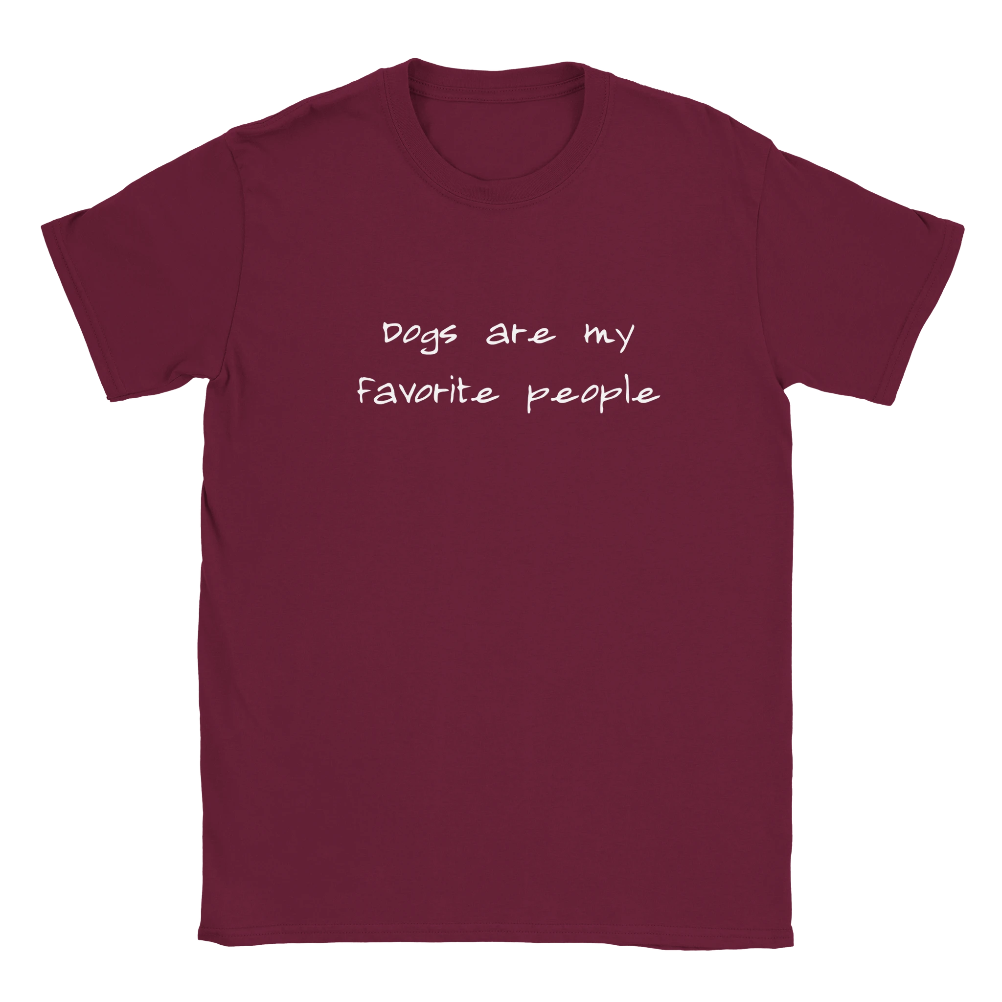 Dogs Are My Favorite People T-Shirt | Beloveddogshop