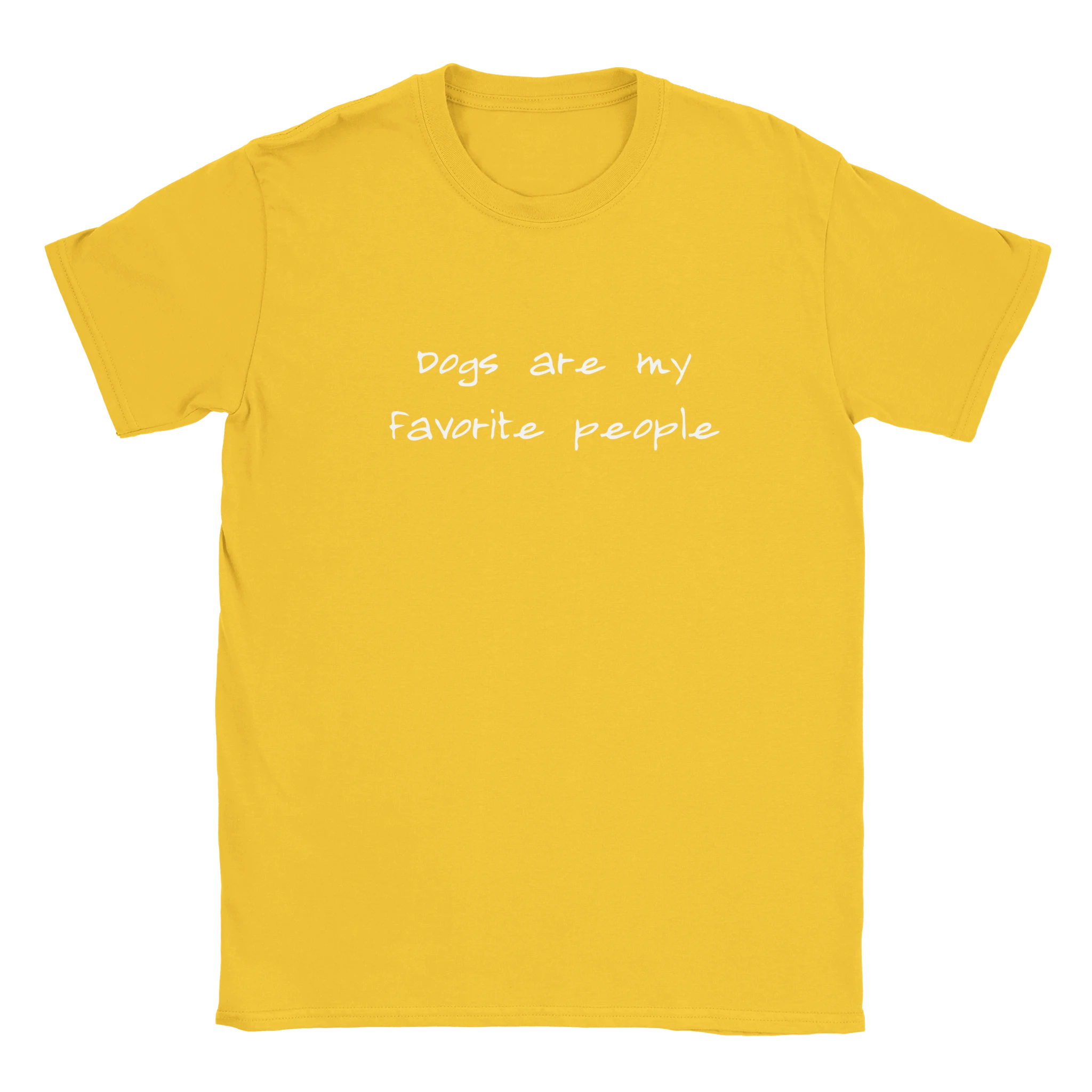Dogs Are My Favorite People T-Shirt | Beloveddogshop